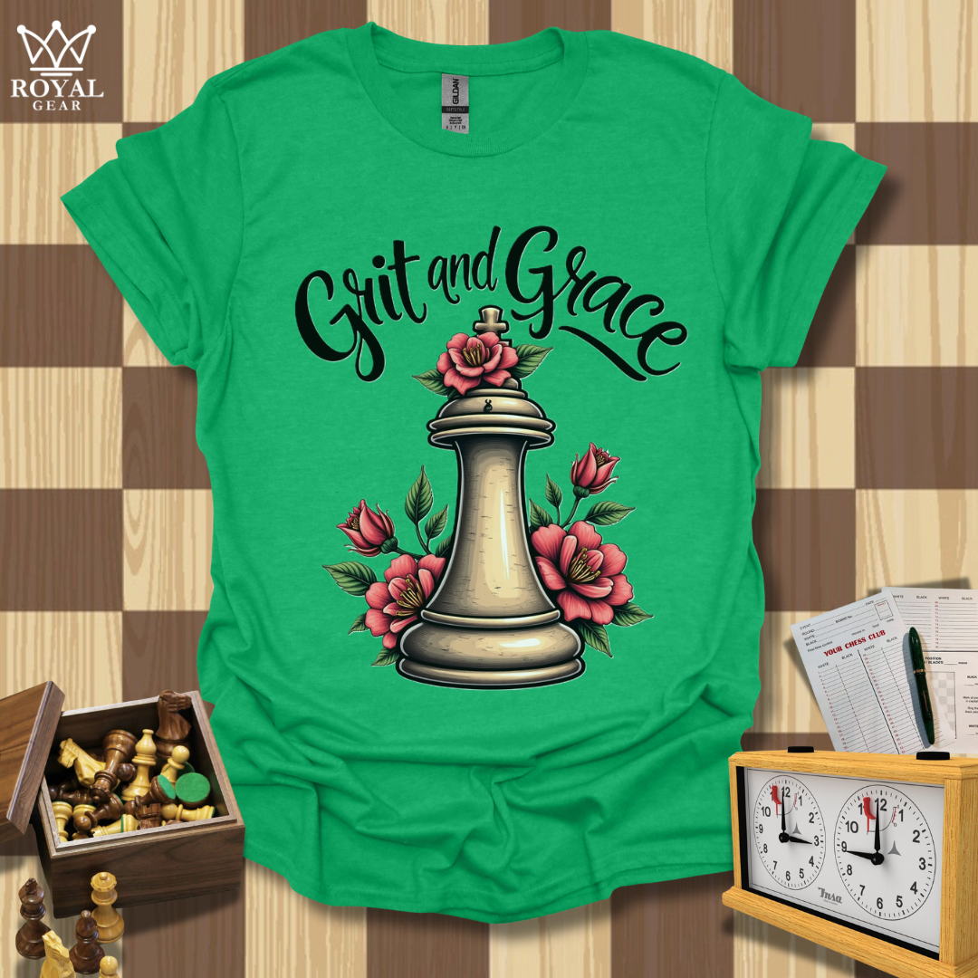 Blossoming Of The Queen Chess T-Shirt