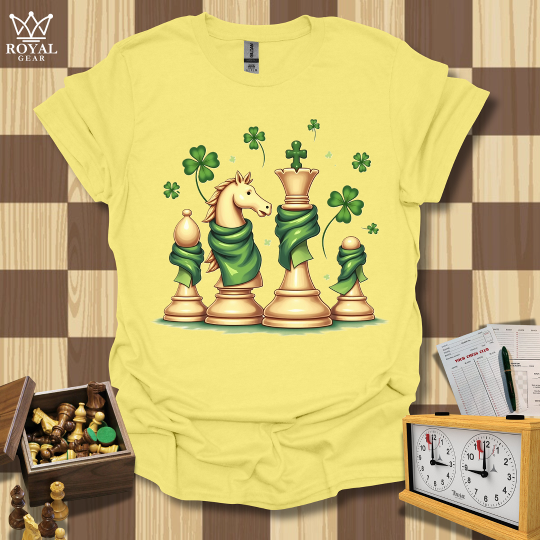 St. Patrick's Day Chess Pieces T-Shirt