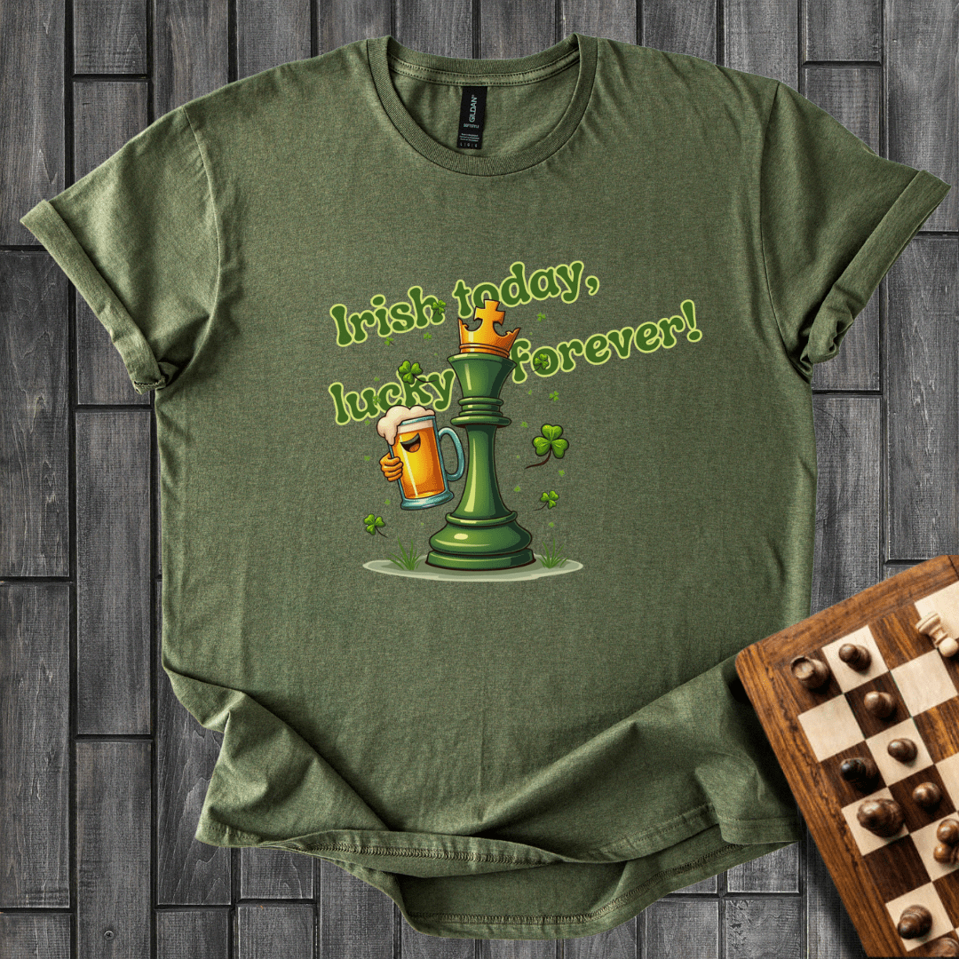 Luck of the Irish Chess T-Shirt