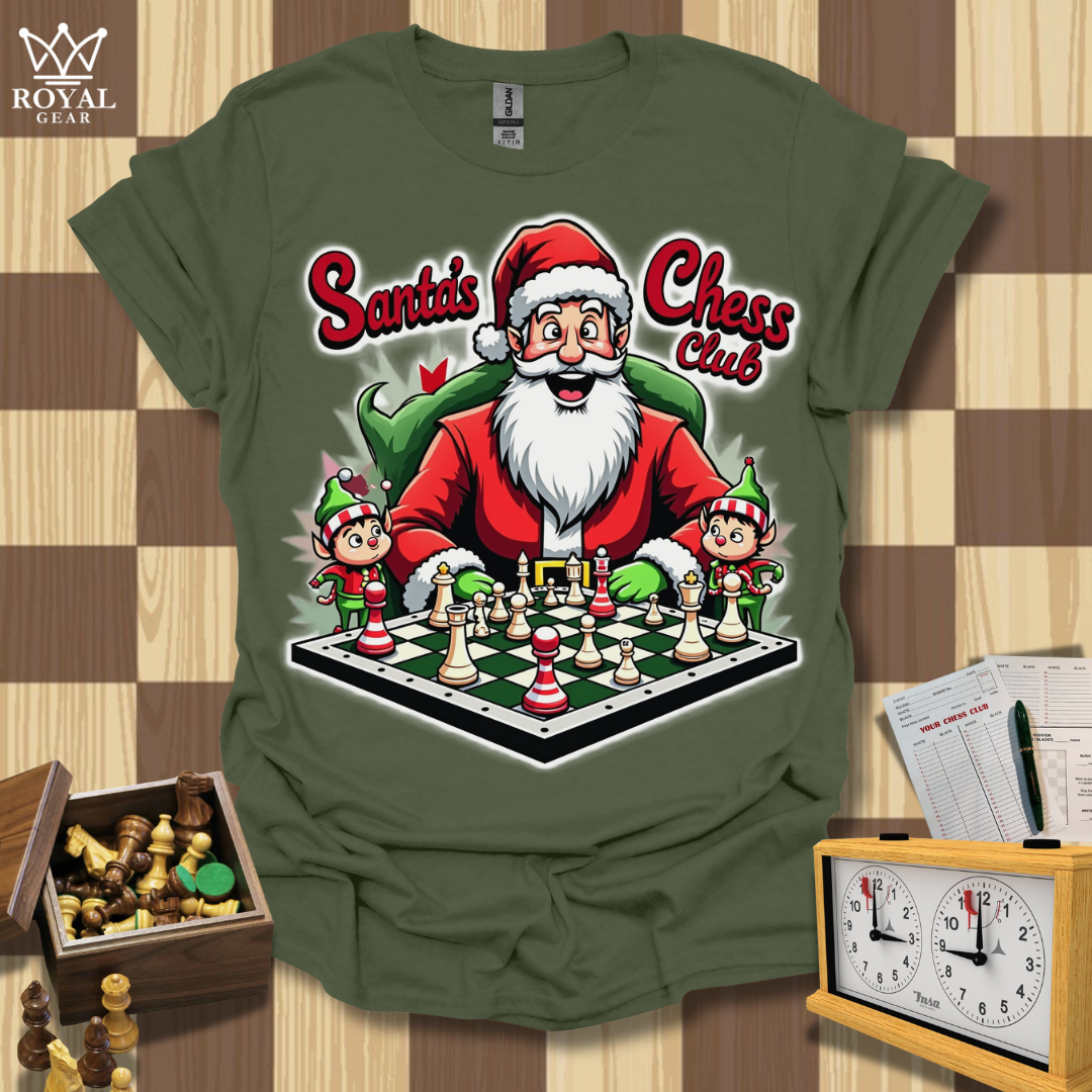 Santa Strategists Chess T-Shirt