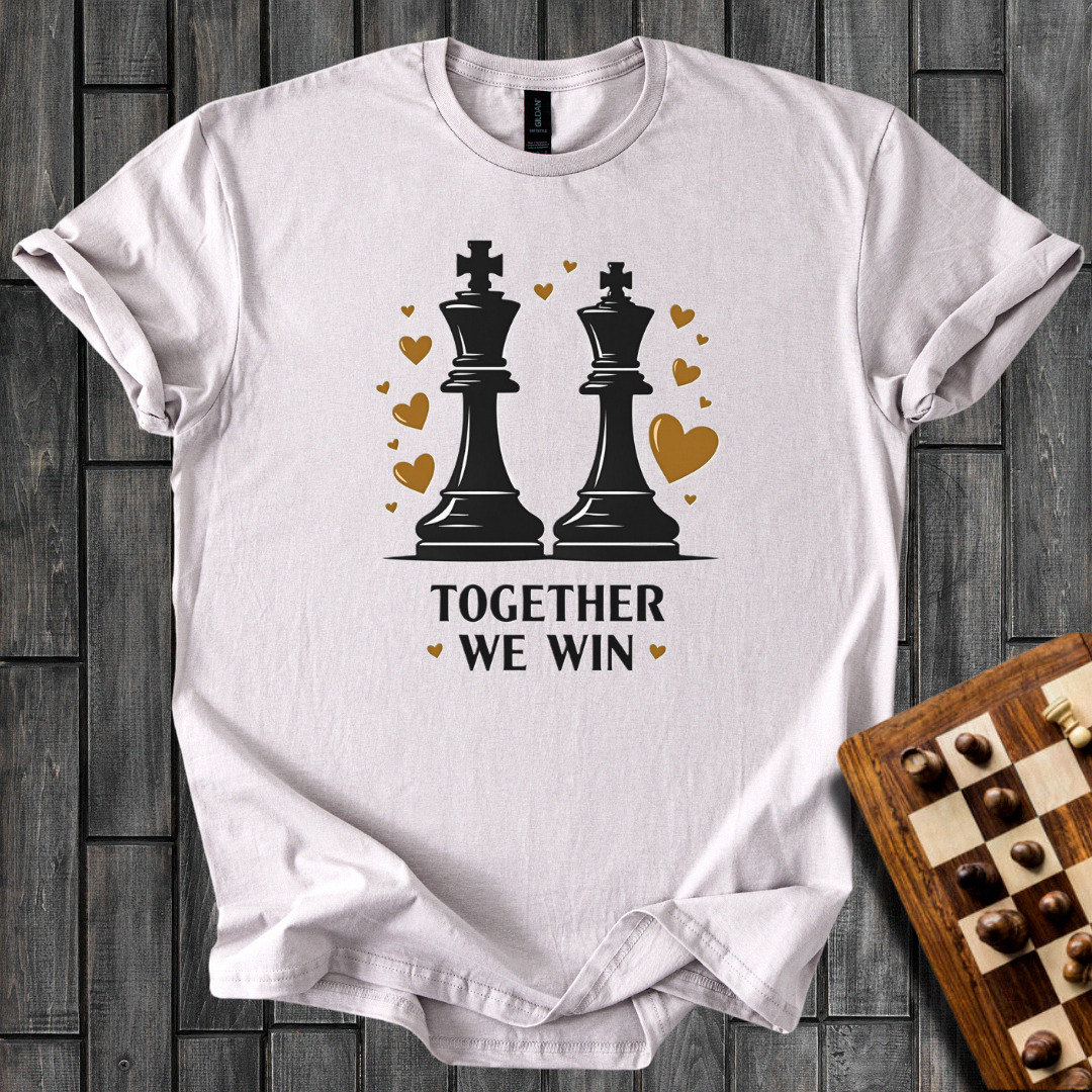 Together We Win Chess T-Shirt
