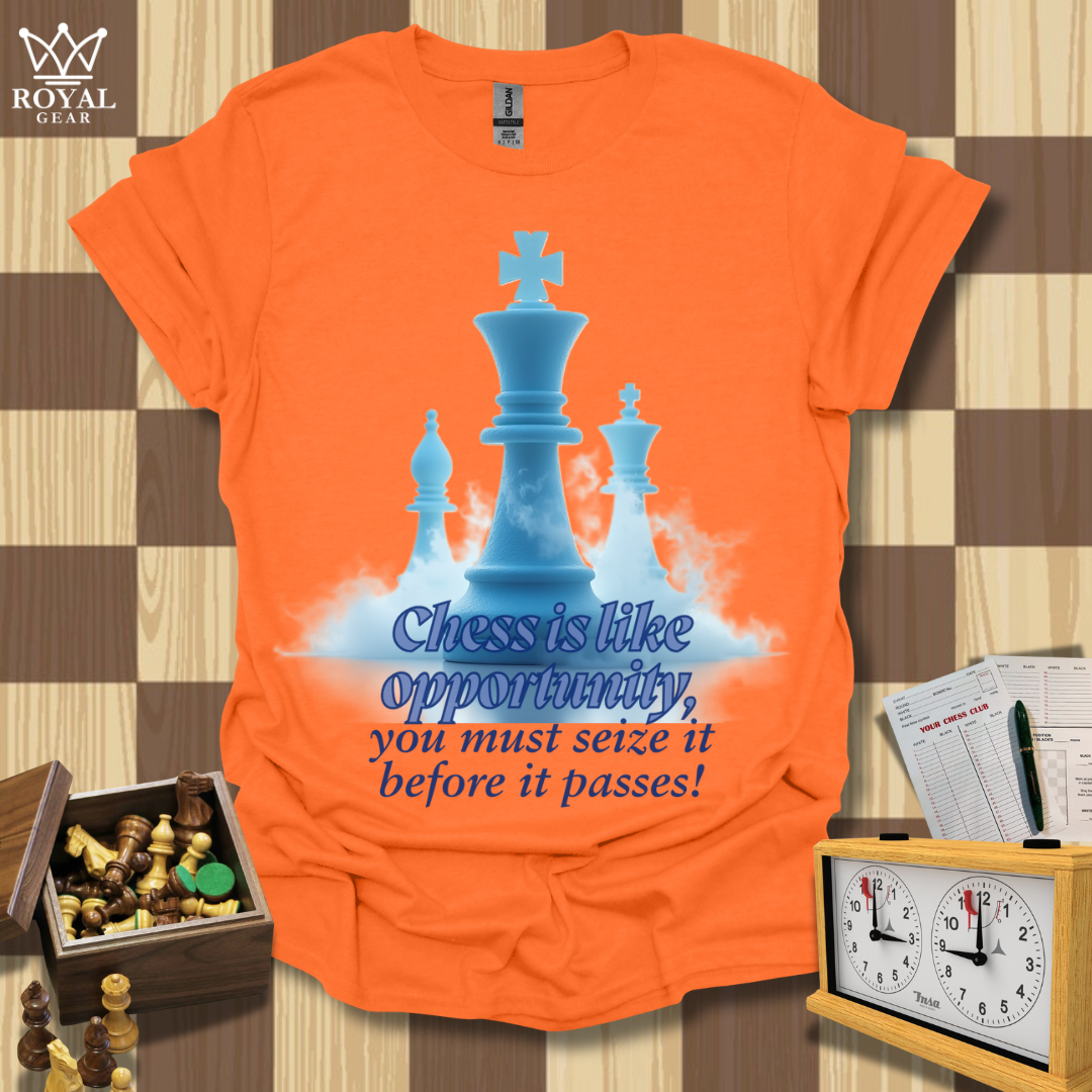 Shimmering Chivalry Chess T-Shirt