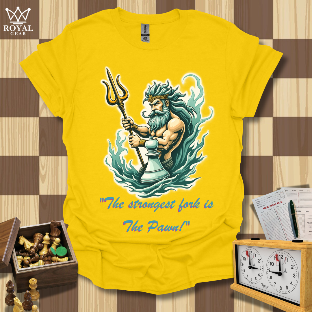 Poseidons Fork Chess T-Shirt