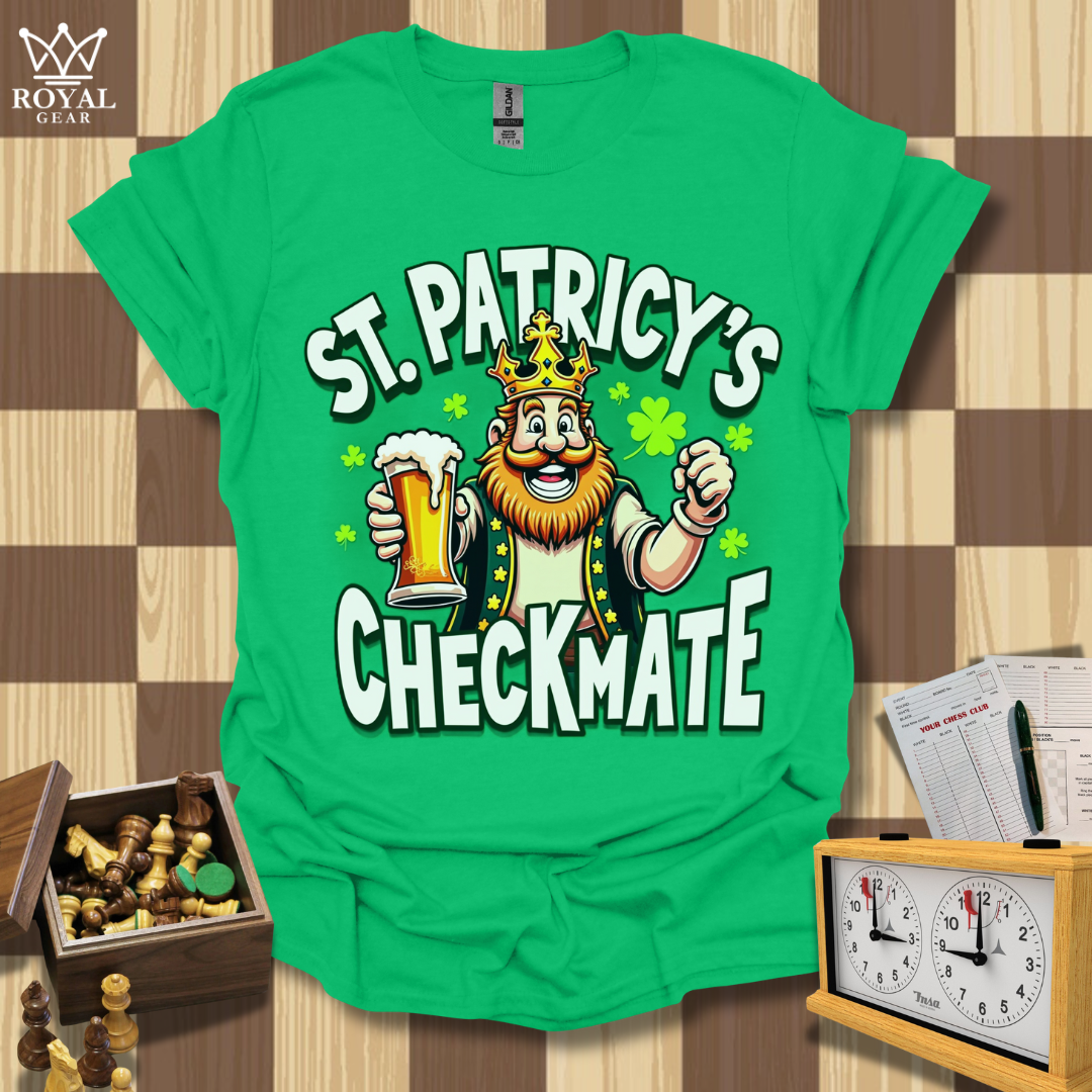 St. Patrick's Checkmate Chess T-Shirt