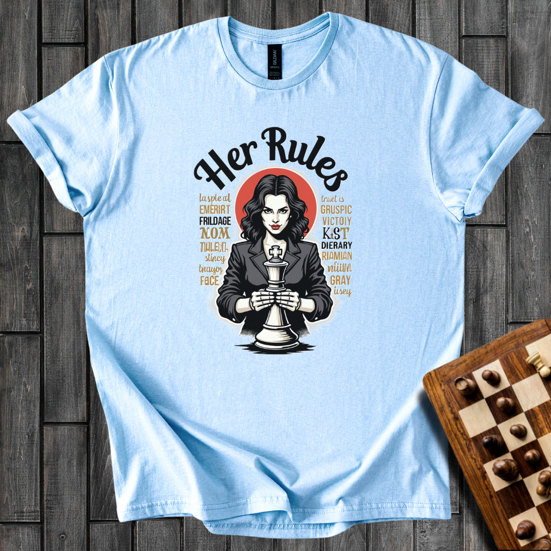Queen Moves Chess T-Shirt