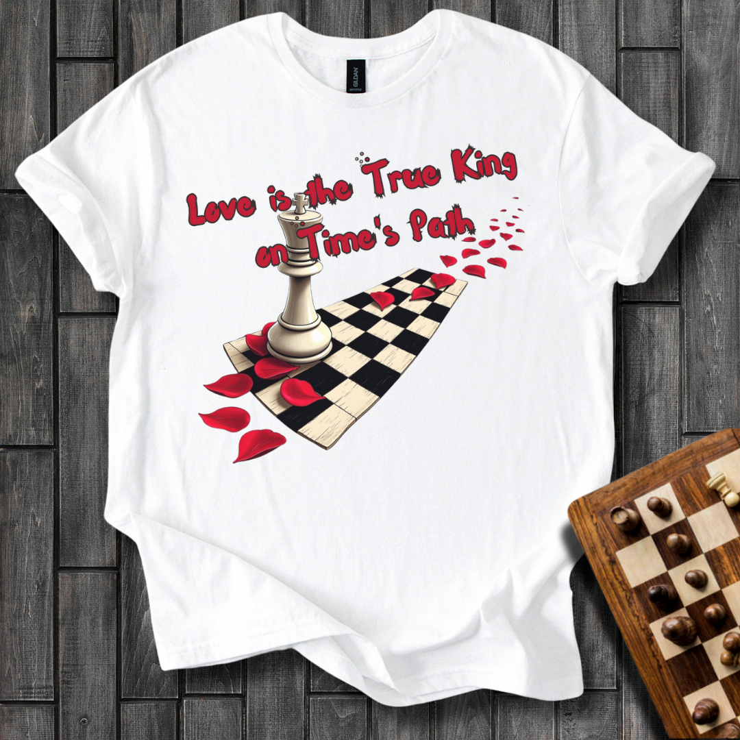 Love is The True King Chess T-Shirt