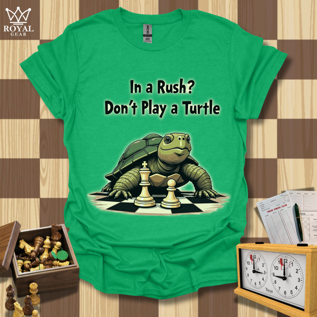 Turtle Tactician Chess T-Shirt