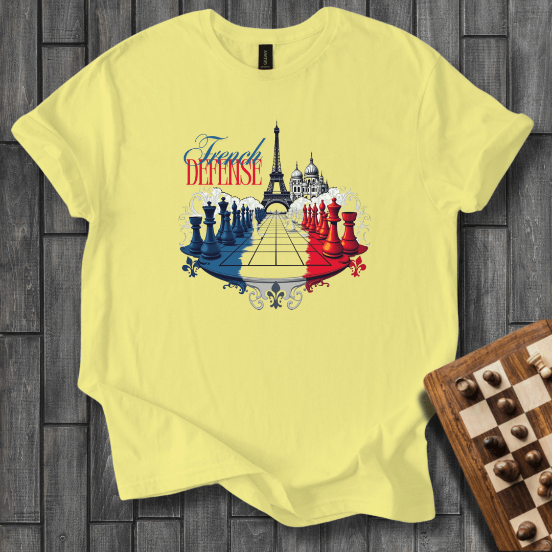 French Defense Chess T-Shirt