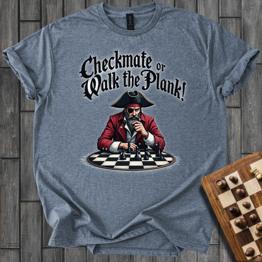 Pirate Gambit Chess T-Shirt