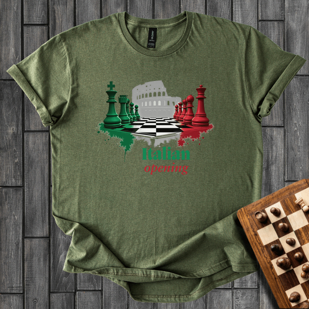 Italian Opening Chess T-Shirt