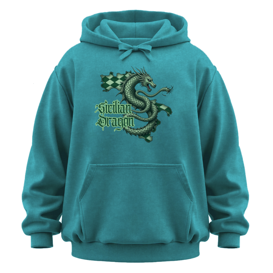Sicilian Dragon Garment-Dyed Hoodie