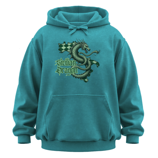 Sicilian Dragon Garment-Dyed Hoodie