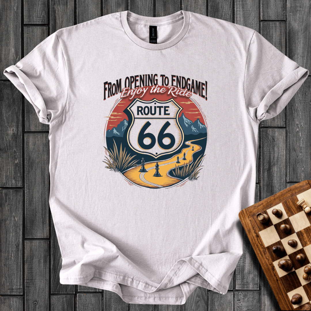 Chess Route 66 T-Shirt