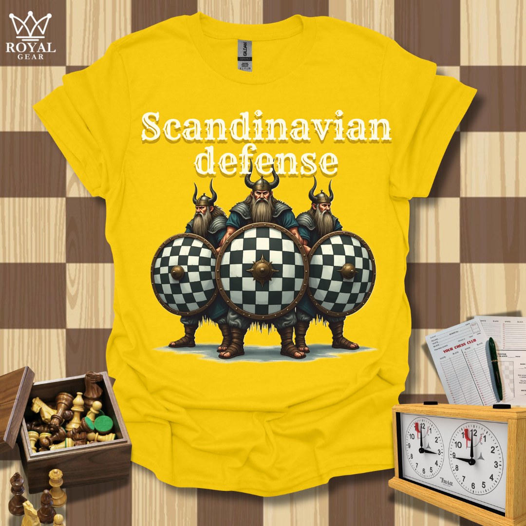 Scandinavian Defense Chess T-Shirt