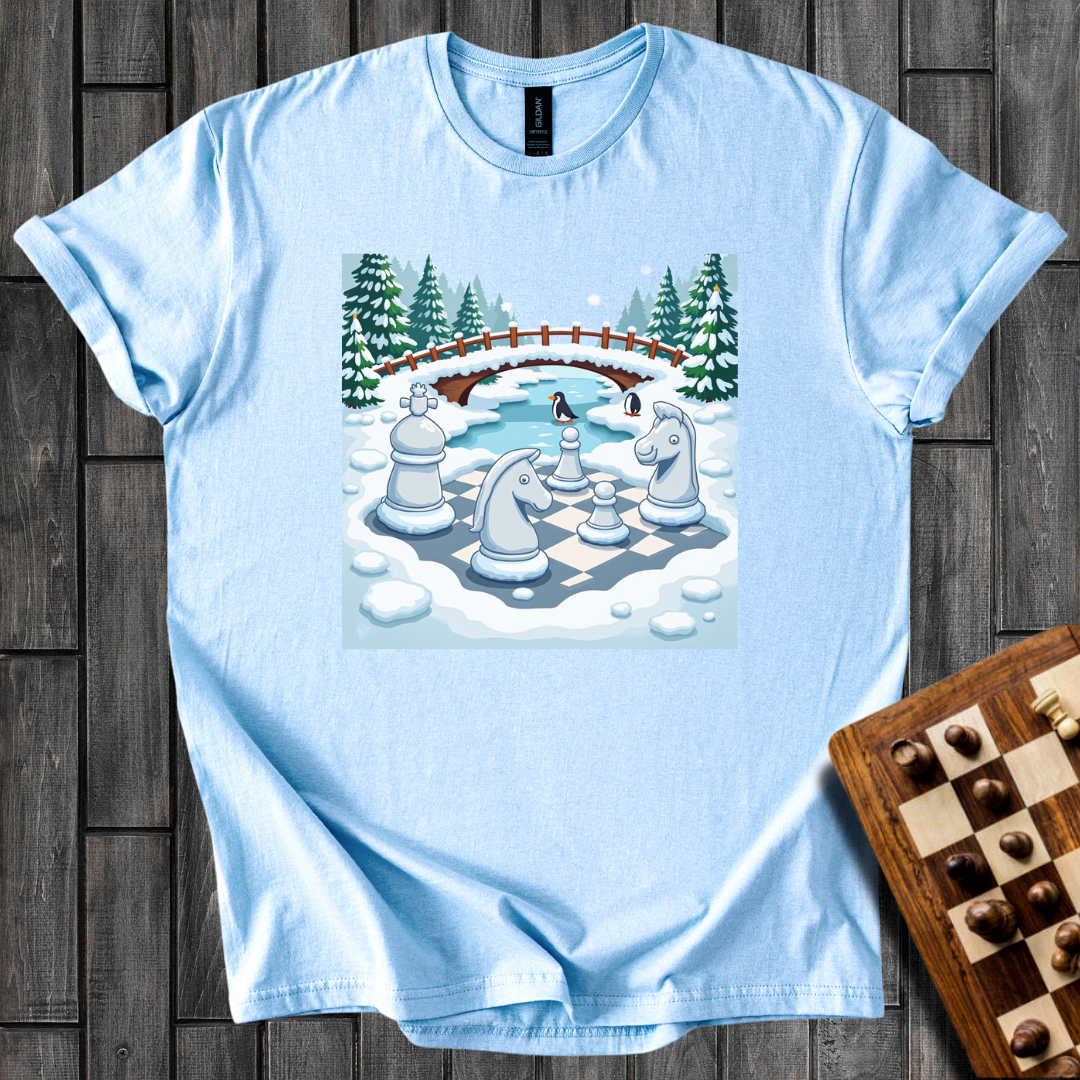 Winter Wonderland Chess T-Shirt