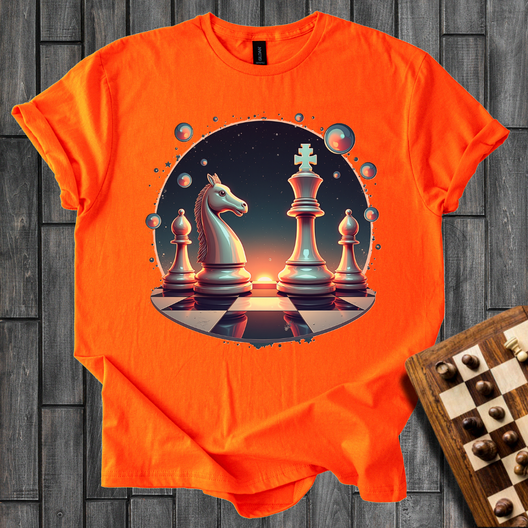 Nightfall Knights Chess T-Shirt