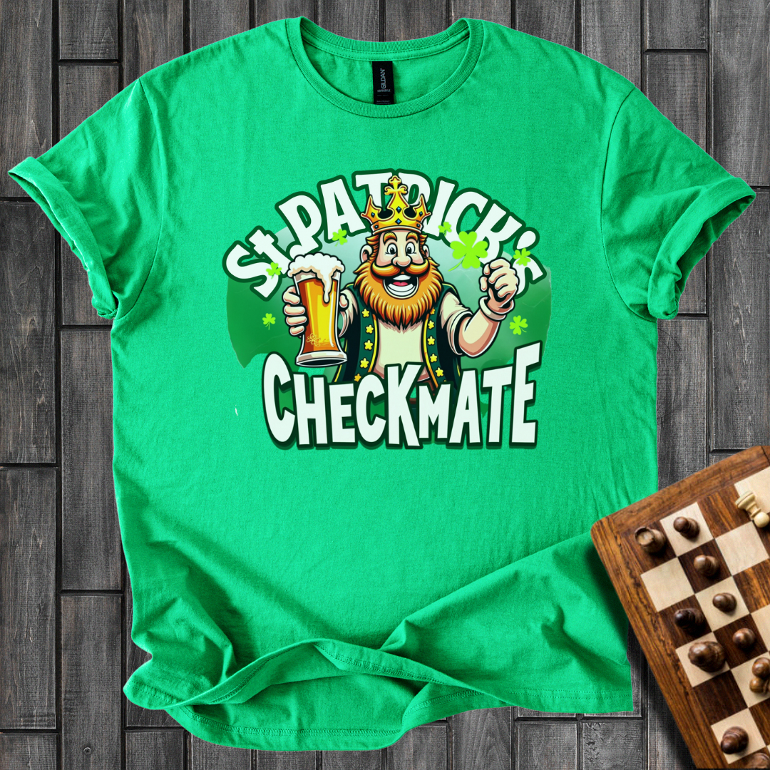 St. Patrick's Checkmate Chess T-Shirt