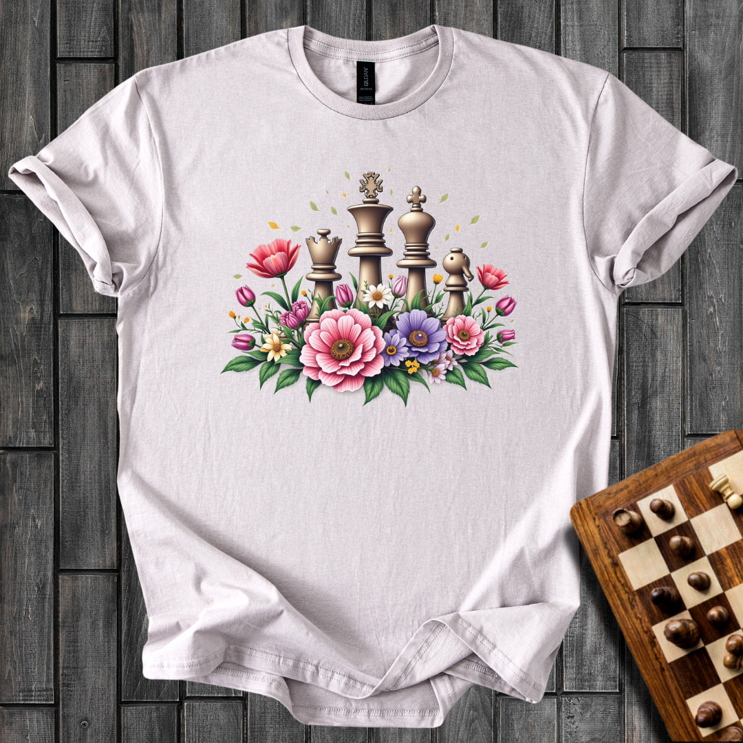 Floral Chess T-Shirt