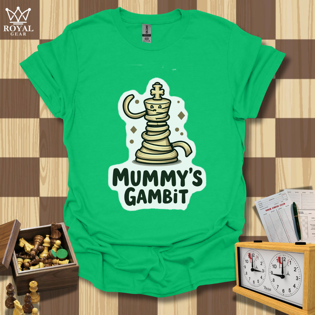 Mummy's Gambit Chess T-Shirt