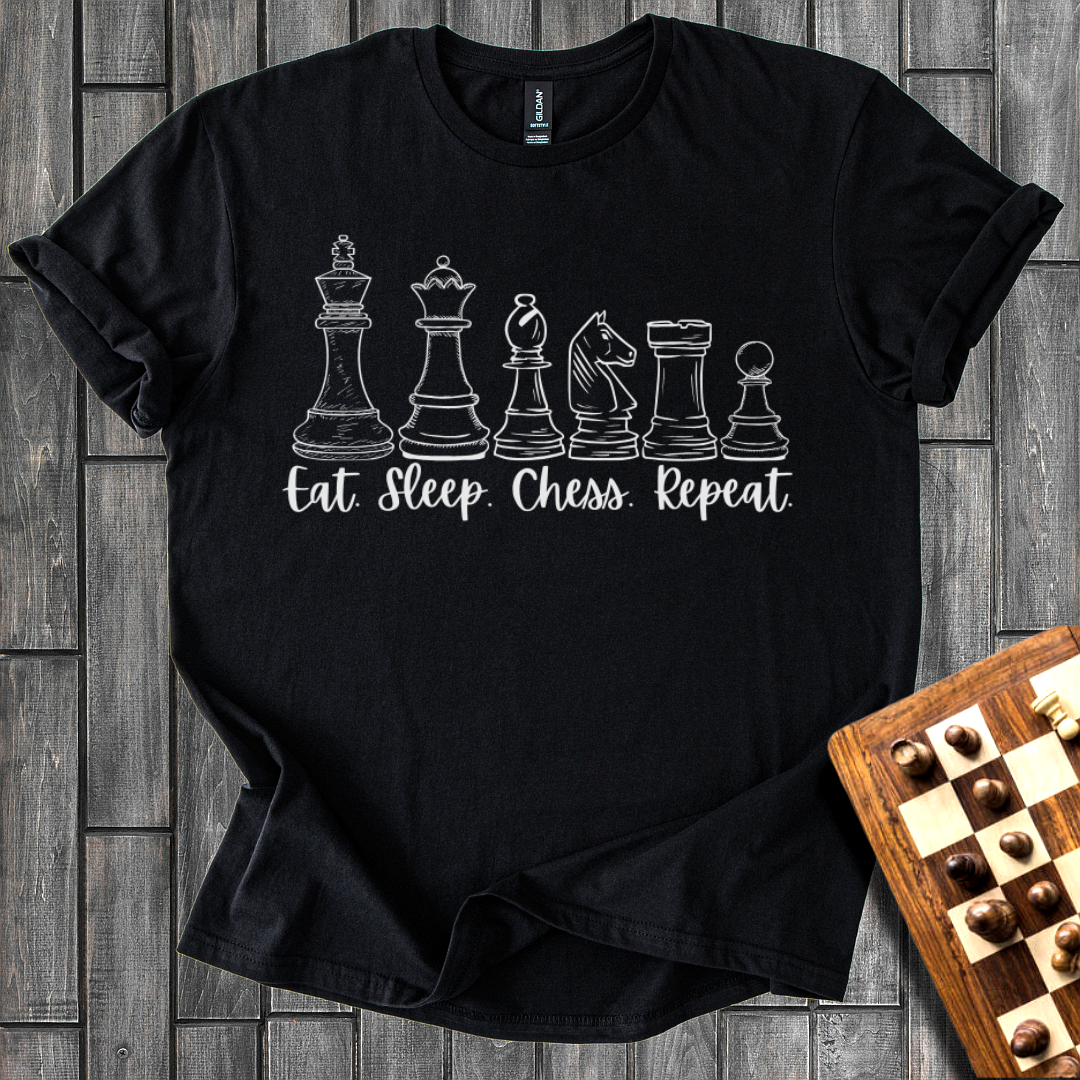 Eat.Sleep.Chess.Repeat T-Shirt