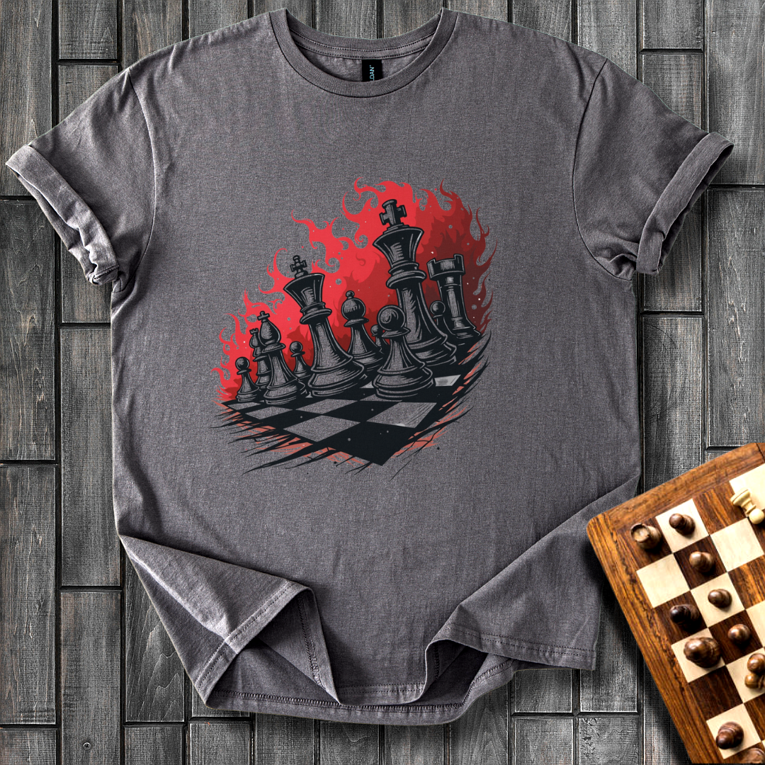 Burning Chess T-Shirt
