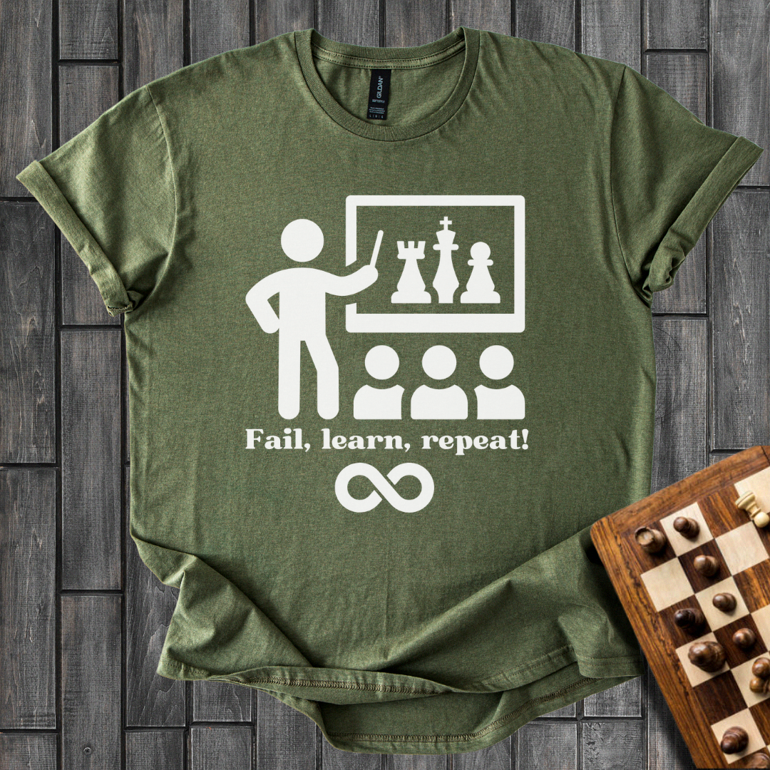 Fail, Learn, Repeat! T-Shirt