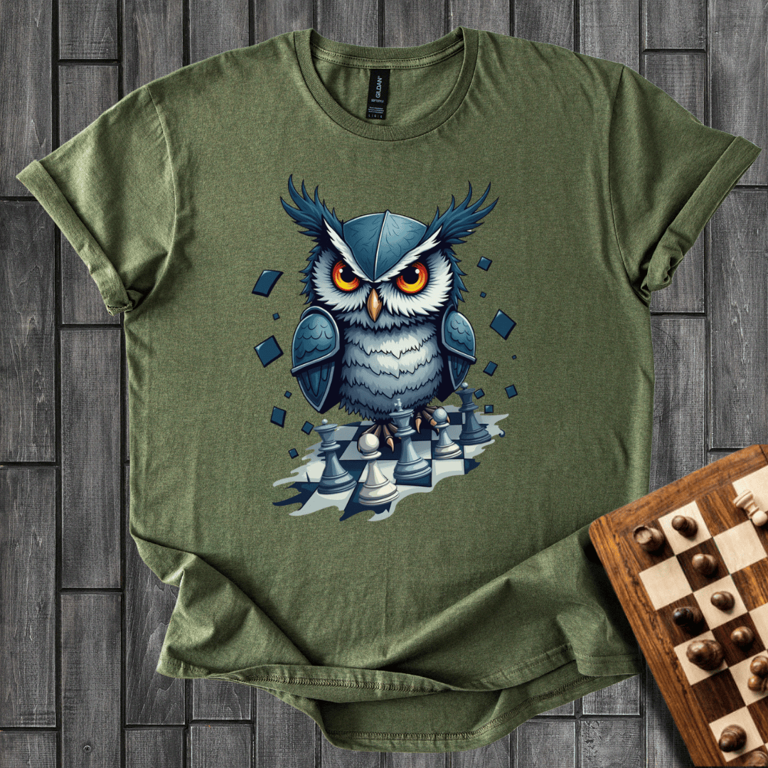 The Chess Owl Master T-Shirt