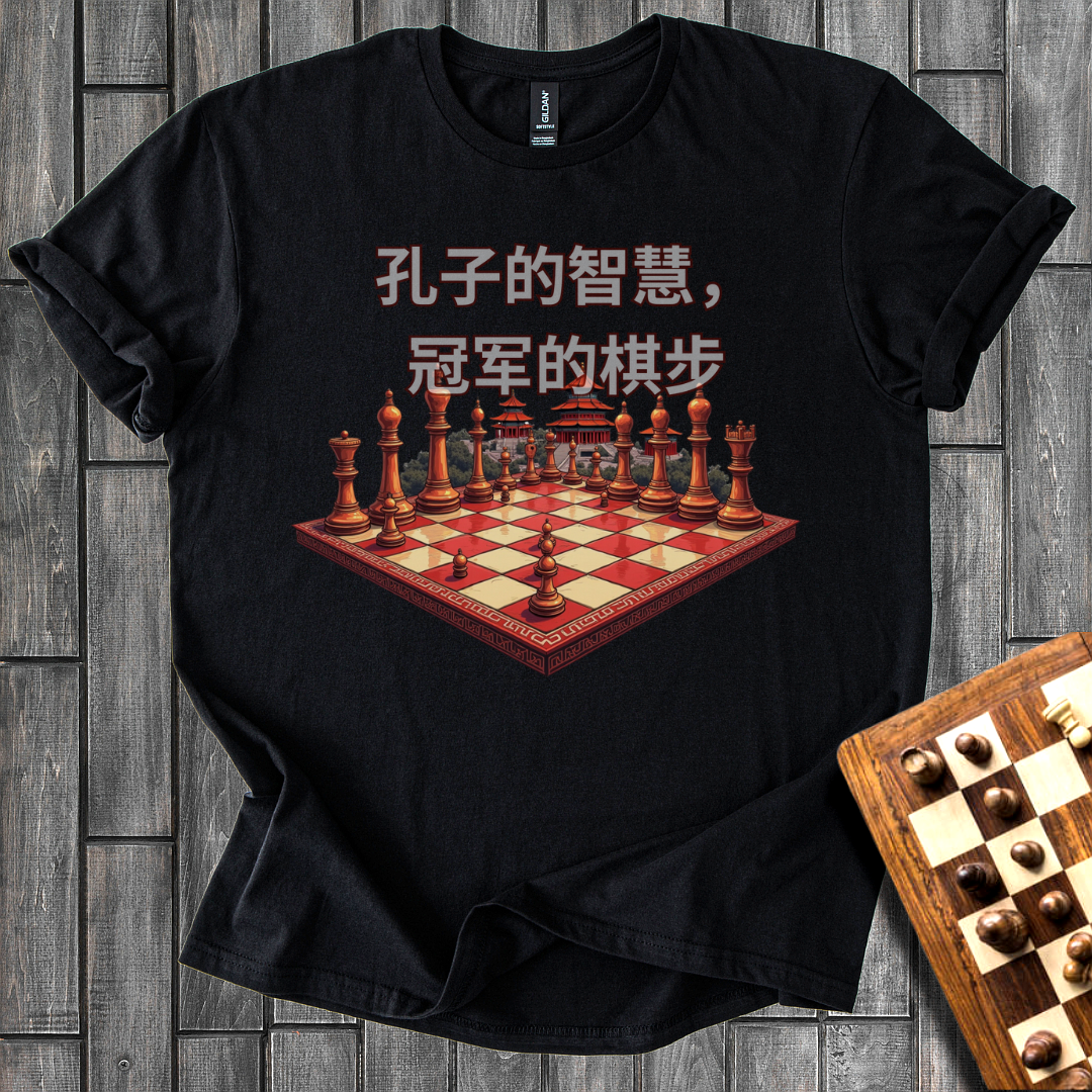 The Mind of Confucius Chess T-Shirt