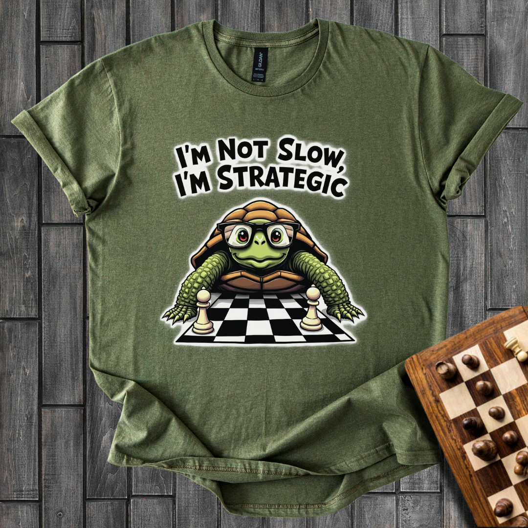 Strategic Turtle Chess T-Shirt