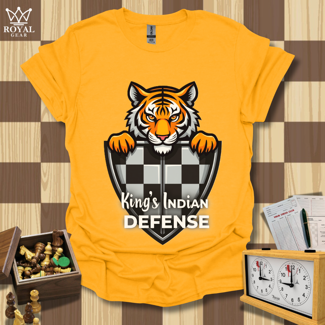 King's Indian Defense Chess T-Shirt