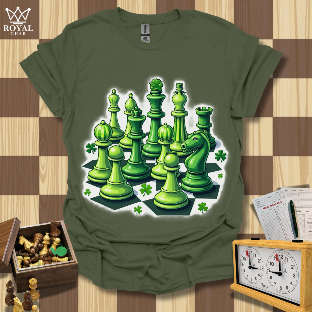 Masters of the Emerald Board Chess T-Shirt