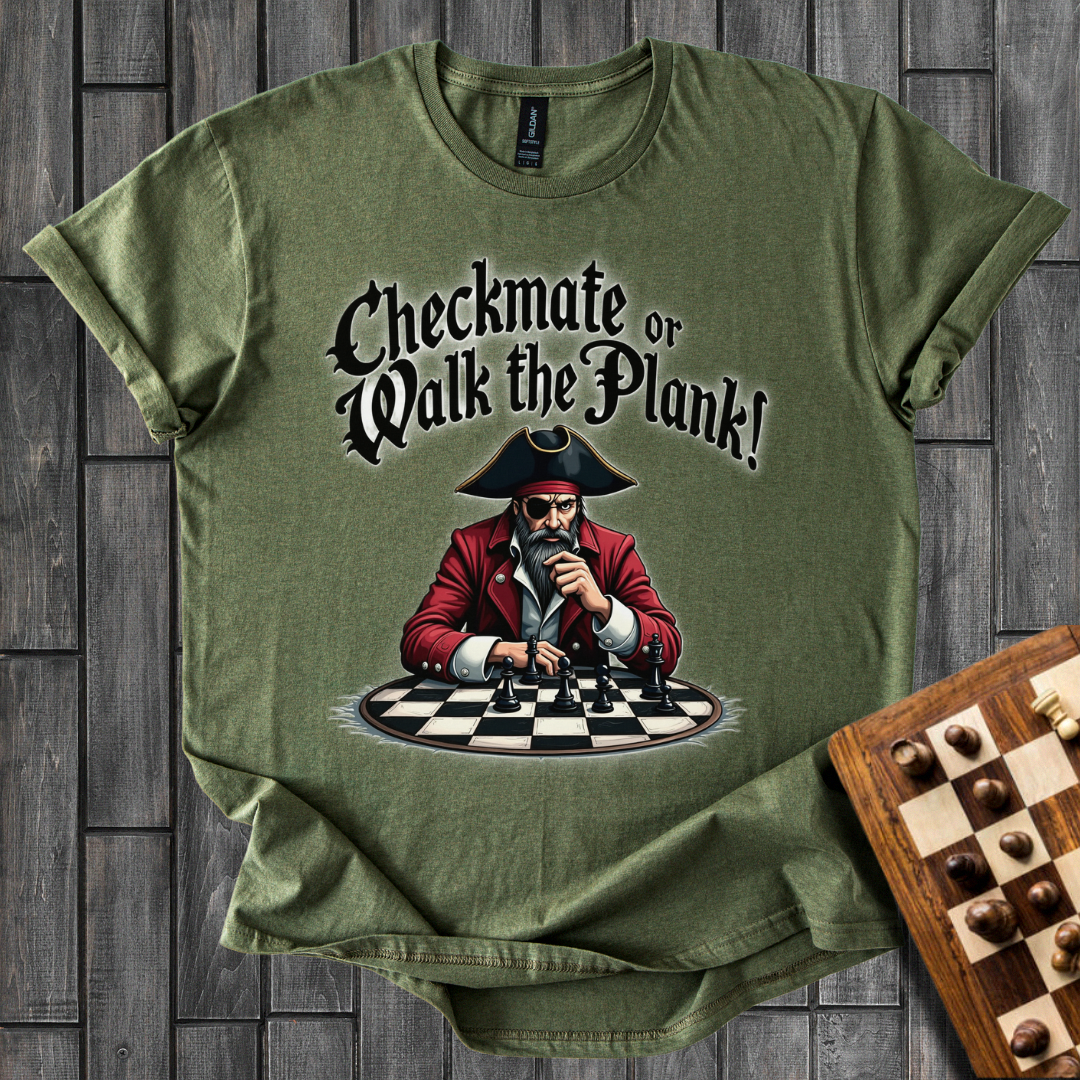 Pirate Gambit Chess T-Shirt