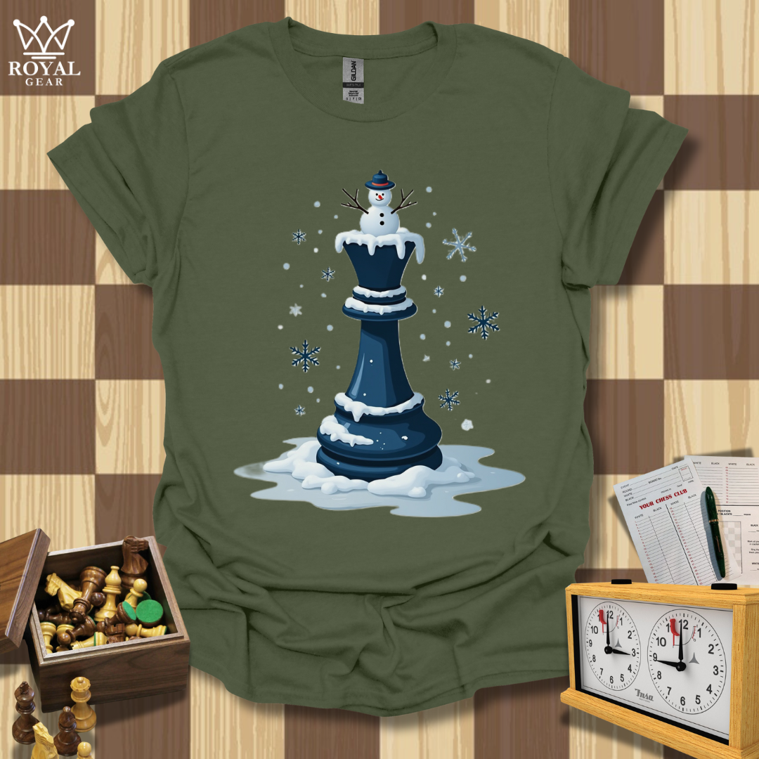 Winter Royal Enjoyment Chess T-Shirt