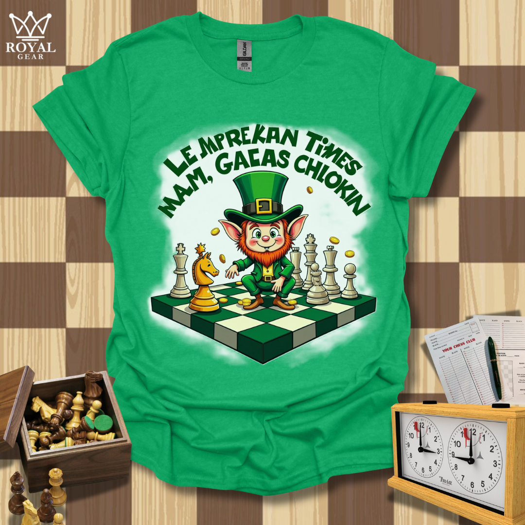 St. Patrick’s Day Leprechaun Chess T-Shirt