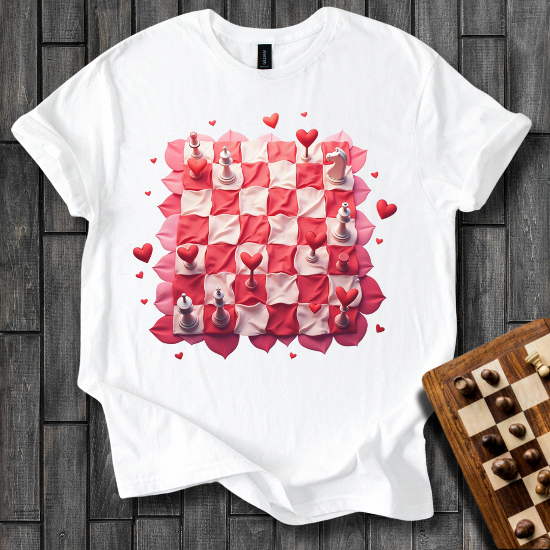 Love Board Chess T-Shirt