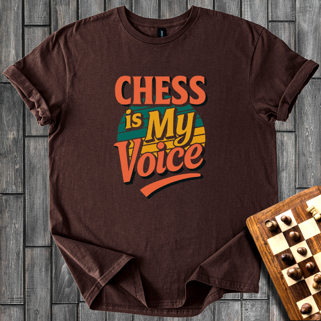 Chess Is My Voice T-Shirt