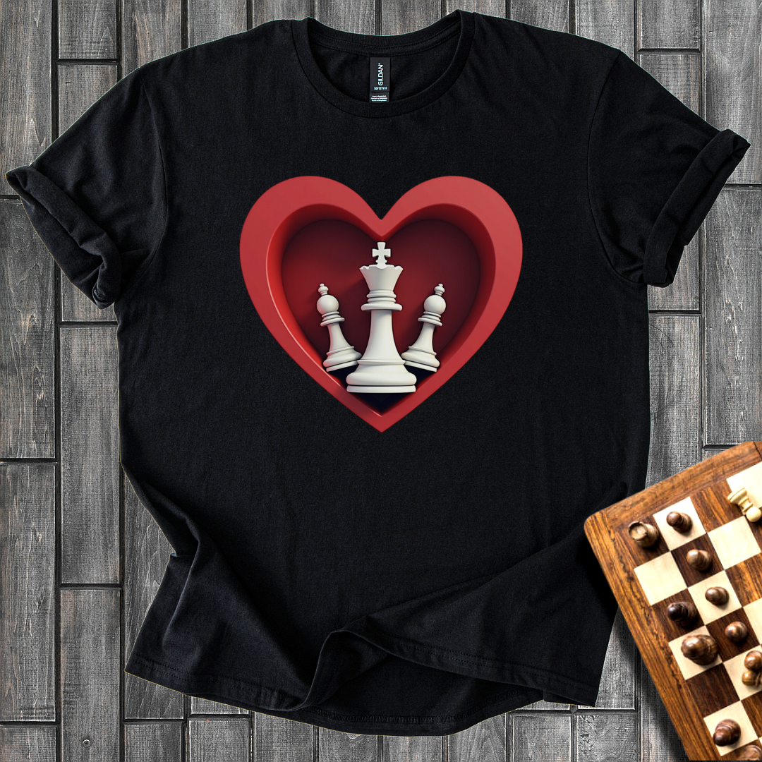 Royal Heart Chess T-Shirt