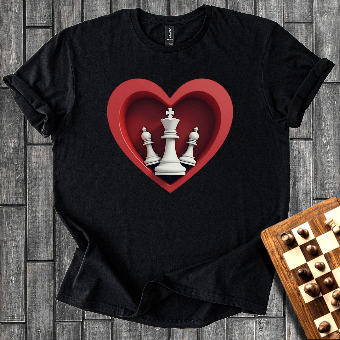 Royal Heart Chess T-Shirt