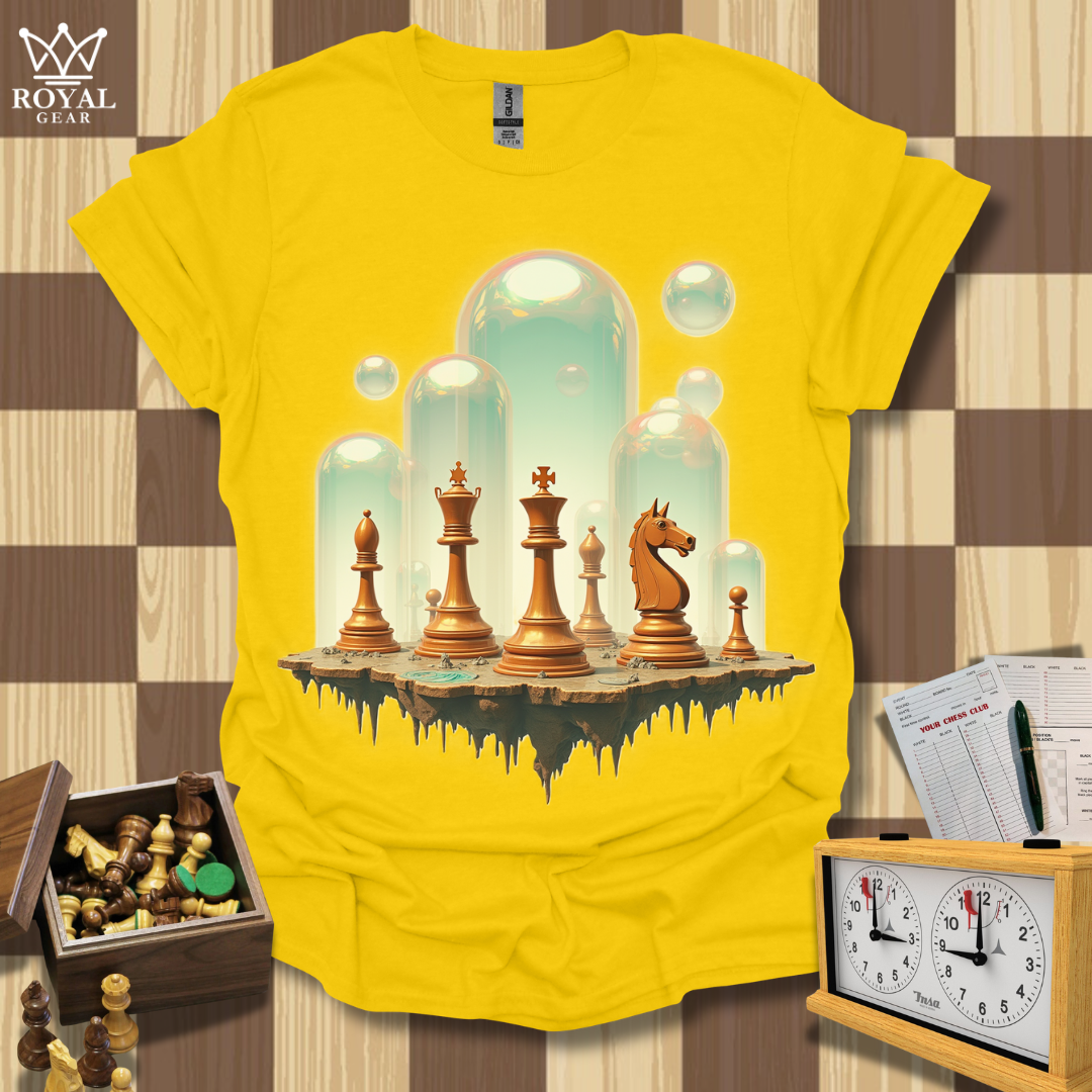 Retro Futurism Chess T-Shirt