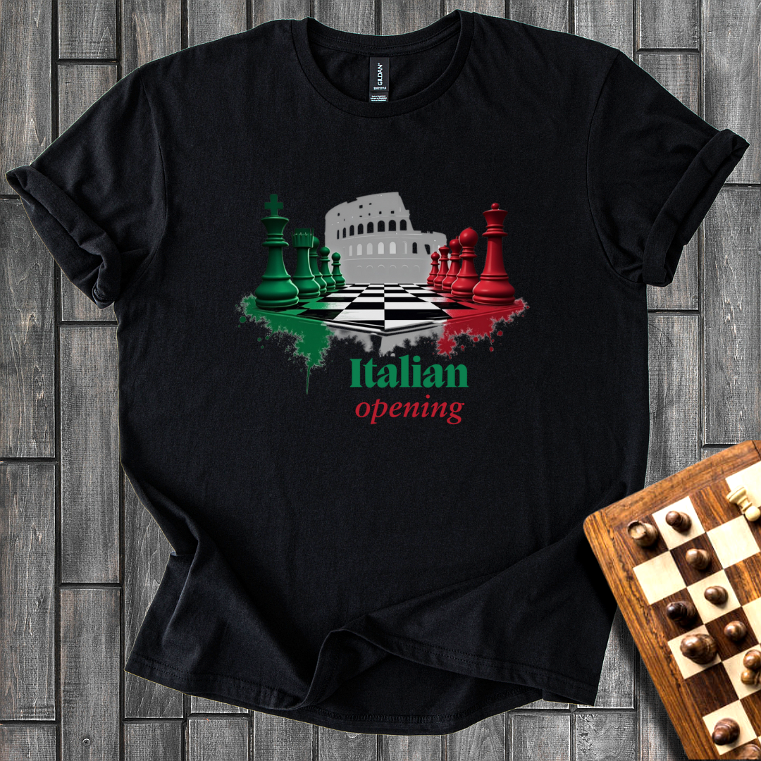 Italian Opening Chess T-Shirt