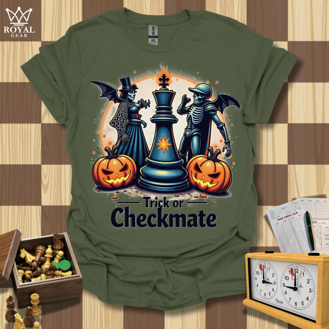 Trick Or Chackmate Chess T-Shirt