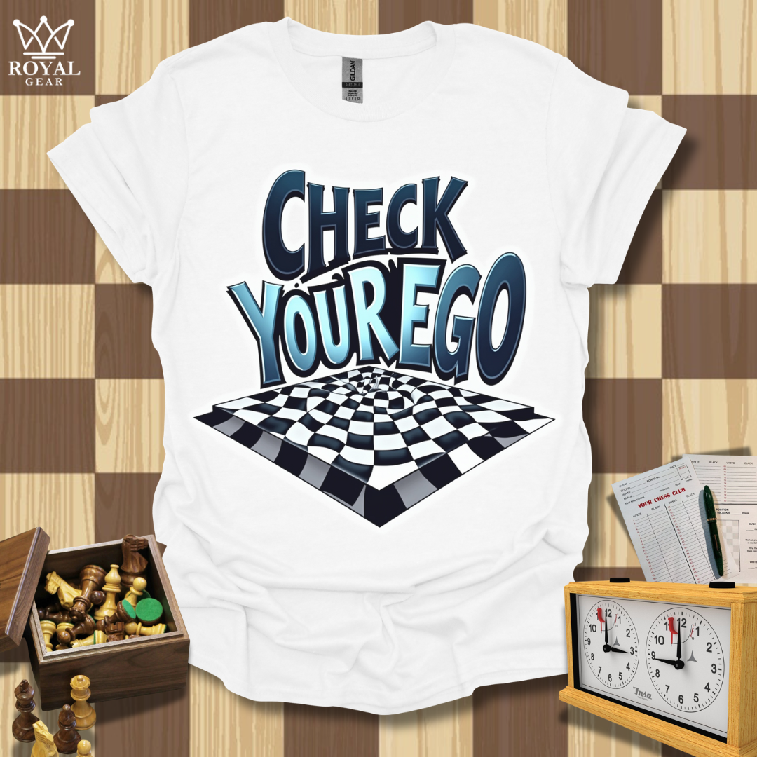 Check Your Ego Chess T-Shirt