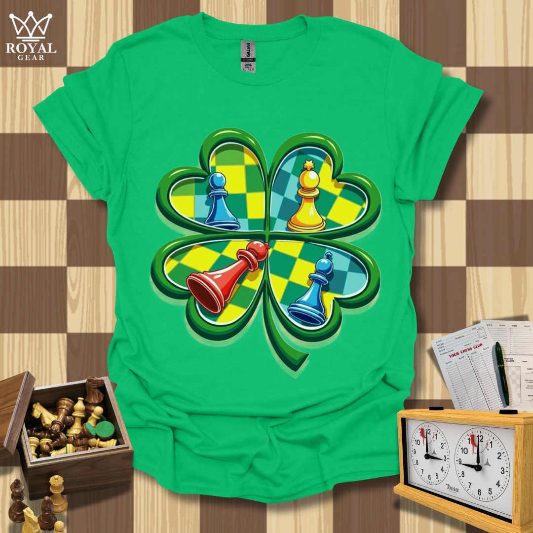 Lucky Chess Clover T-Shirt