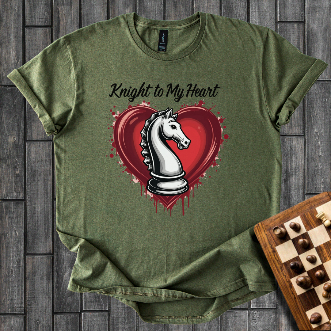 Knight to My Heart Chess T-Shirt