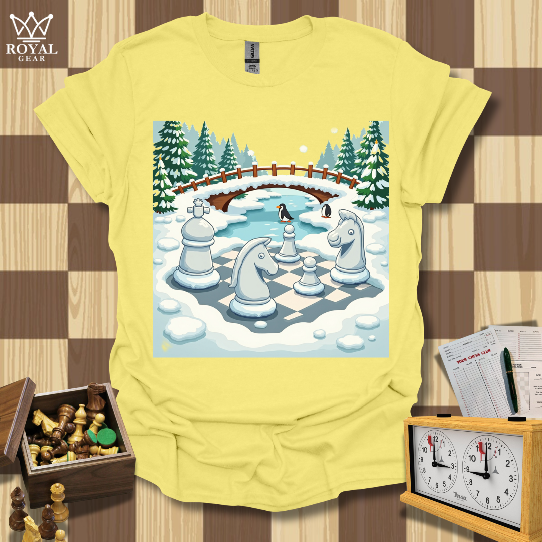 Winter Wonderland Chess T-Shirt