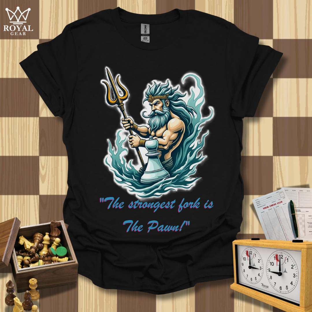 Poseidons Fork Chess T-Shirt