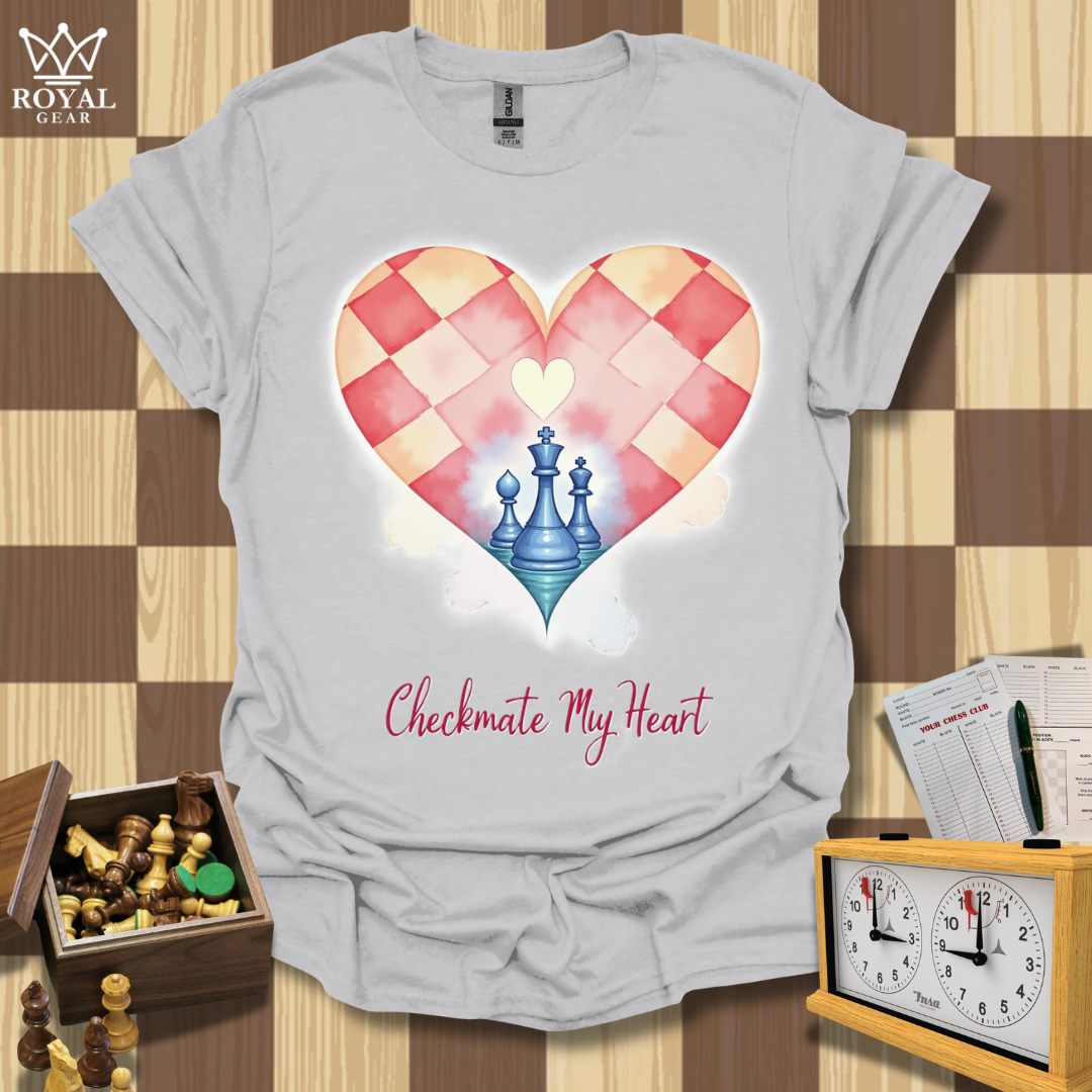 Checkmate My Heart Chess T-Shirt