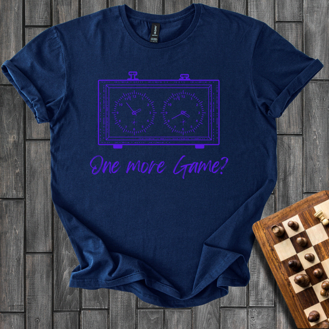 One More Game Chess T-Shirt