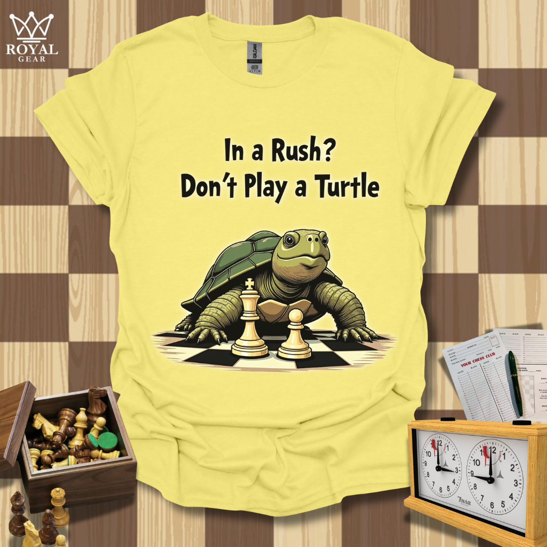 Turtle Tactician Chess T-Shirt