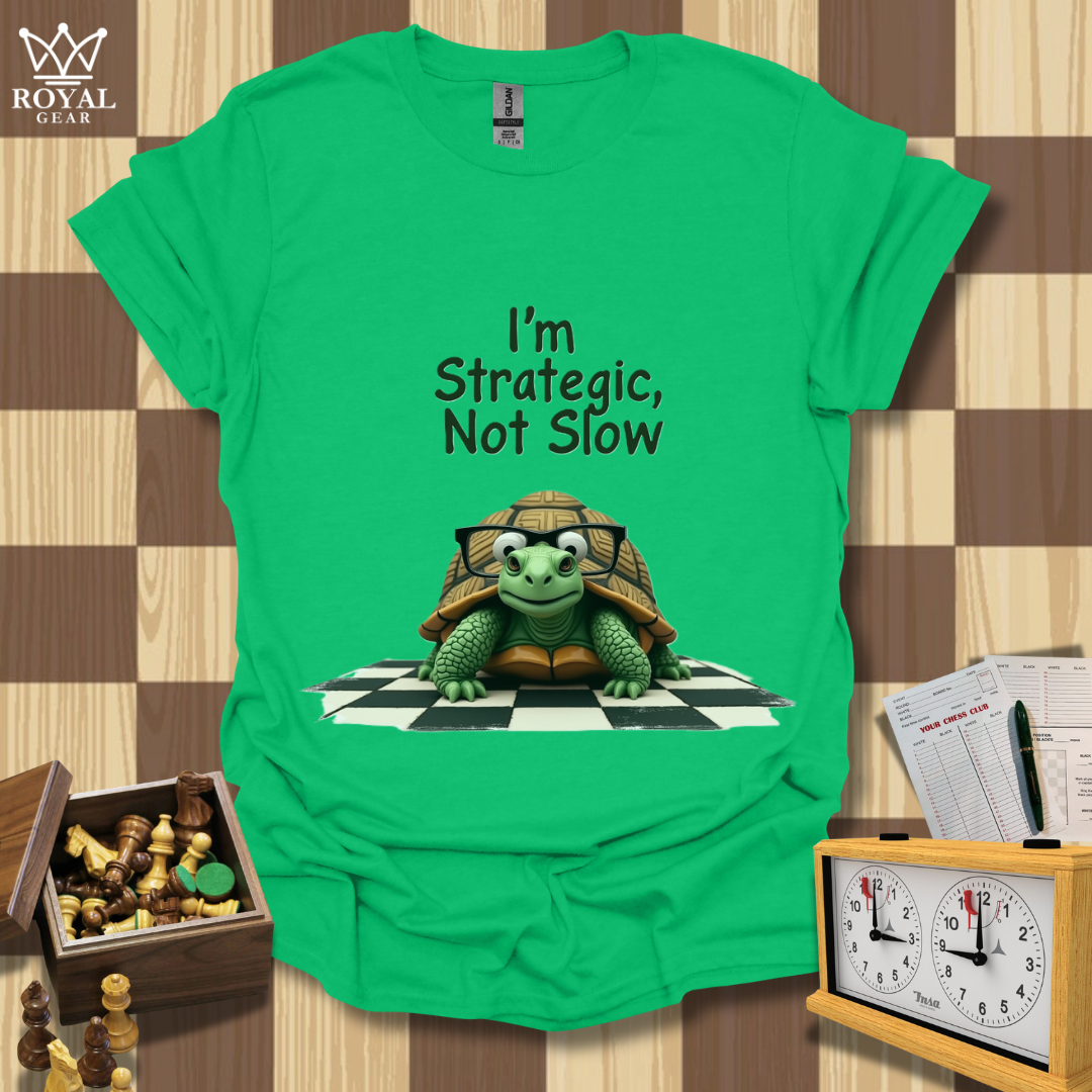 Turtle Patience And Tactics Chess T-Shirt